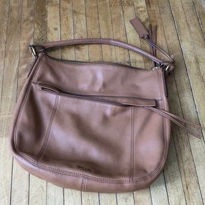 Fossil brown leather purse